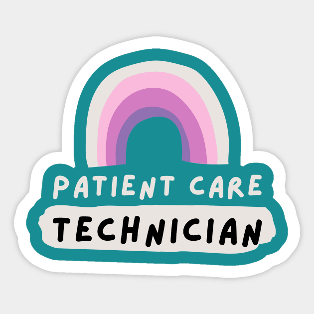 patient care technician Sticker by LeapArts